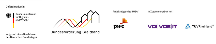 Partnerlogos von pwc, VDI-VDE-IT und TÜV Rheinland